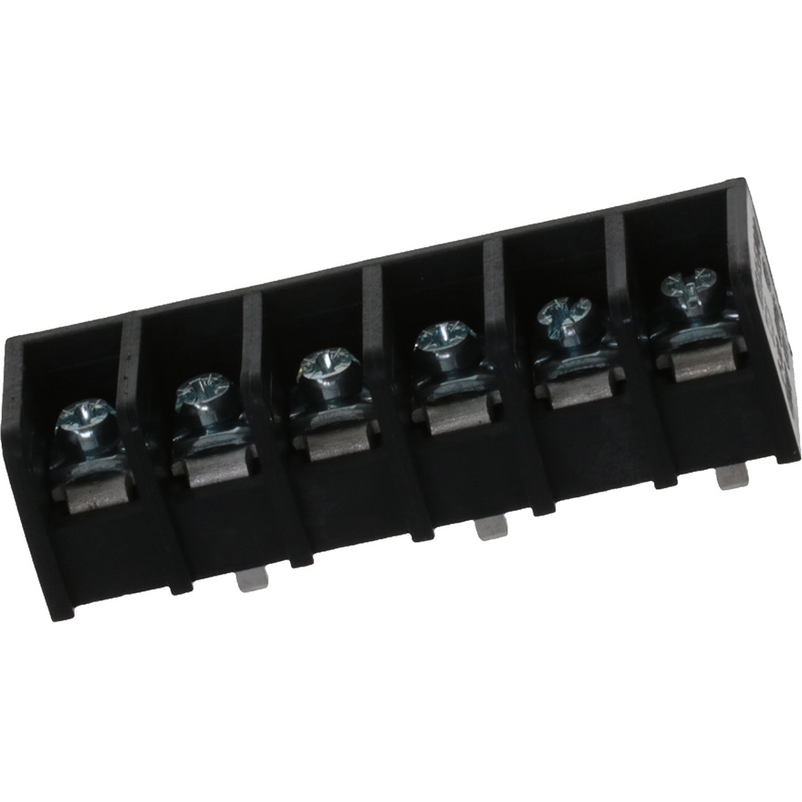 Molex-0386608806 Connector Terminal Blocks Conn Barrier Strip 6 POS 12.7mm Solder ST Thru-Hole 45A/Contact