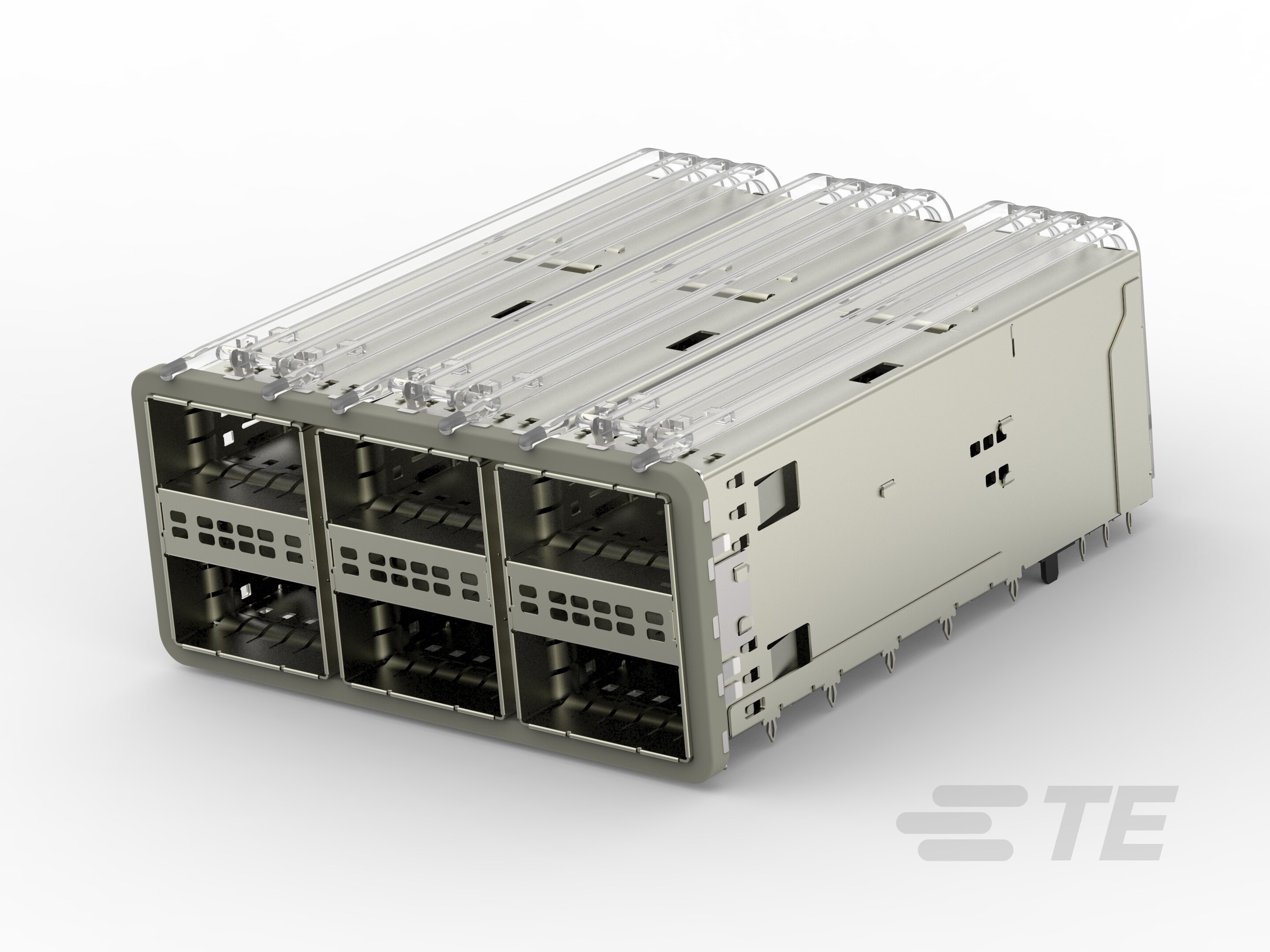 ZQSFP+STACKED RECEPTACLE ASSEMBLY 2X3-2170610-3 ZQSFP+STACKED RECEPTACLE ASSEMBLY 2X3-2170610-3