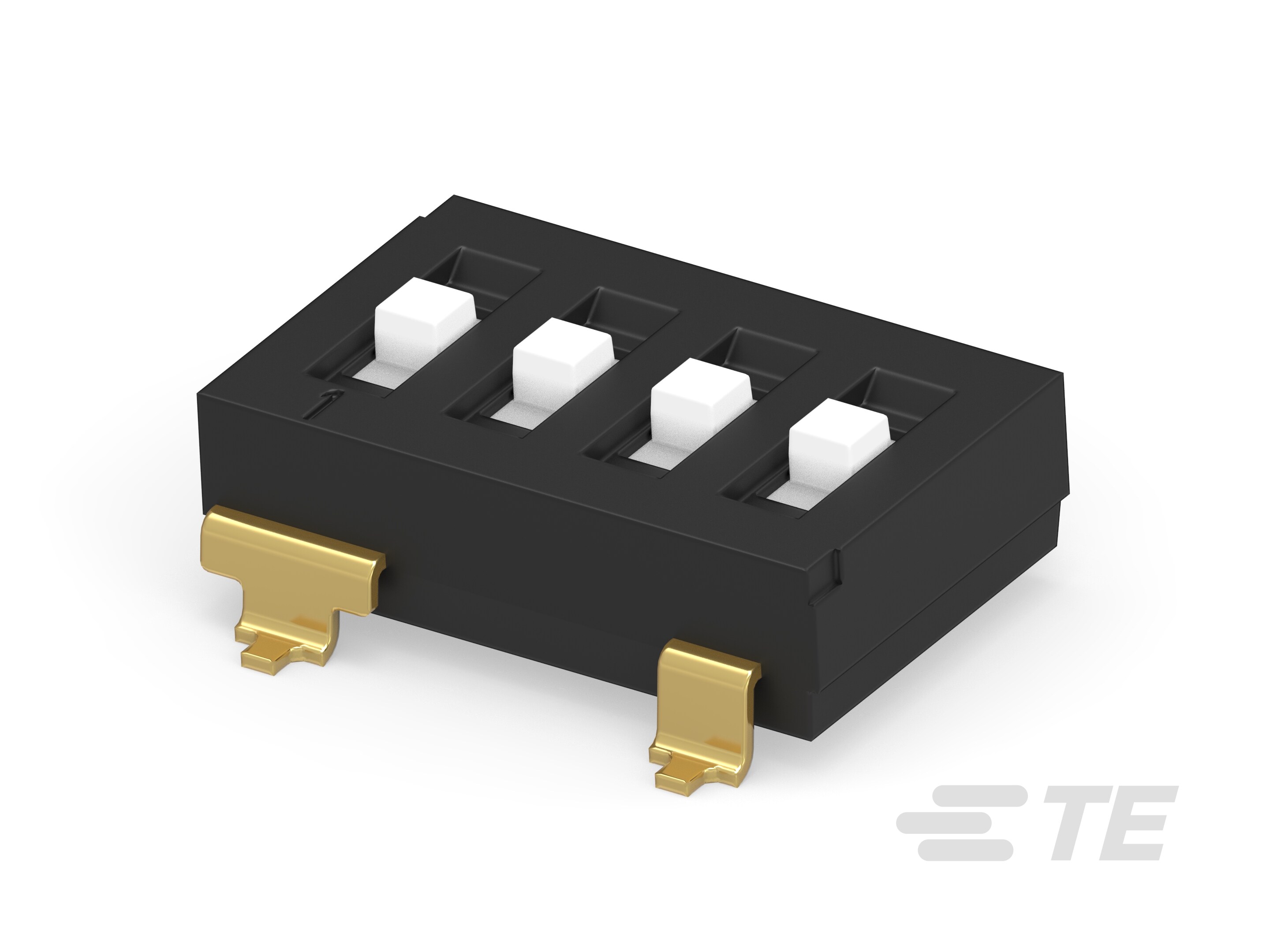 TRI-STATE DIP 4P G RAISED T&R-1-2319747-6