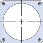 Glenair-M85049/130-12C Connector Accessories Connector Accessories Gasket Straight Aluminum