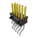 Samtec-FTSH-105-04-F-DH-A Connector Headers and PCB Receptacles Conn Unshrouded Header HDR 10 POS 1.27mm Solder RA Side Entry SMD TIGER CLAW™ Layer Samtec-FTSH-105-04-F-DH-A Connector Headers and PCB Receptacles Conn Unshrouded Header HDR 10 POS 1.27mm Solder RA Side Entry SMD TIGER CLAW™ Layer