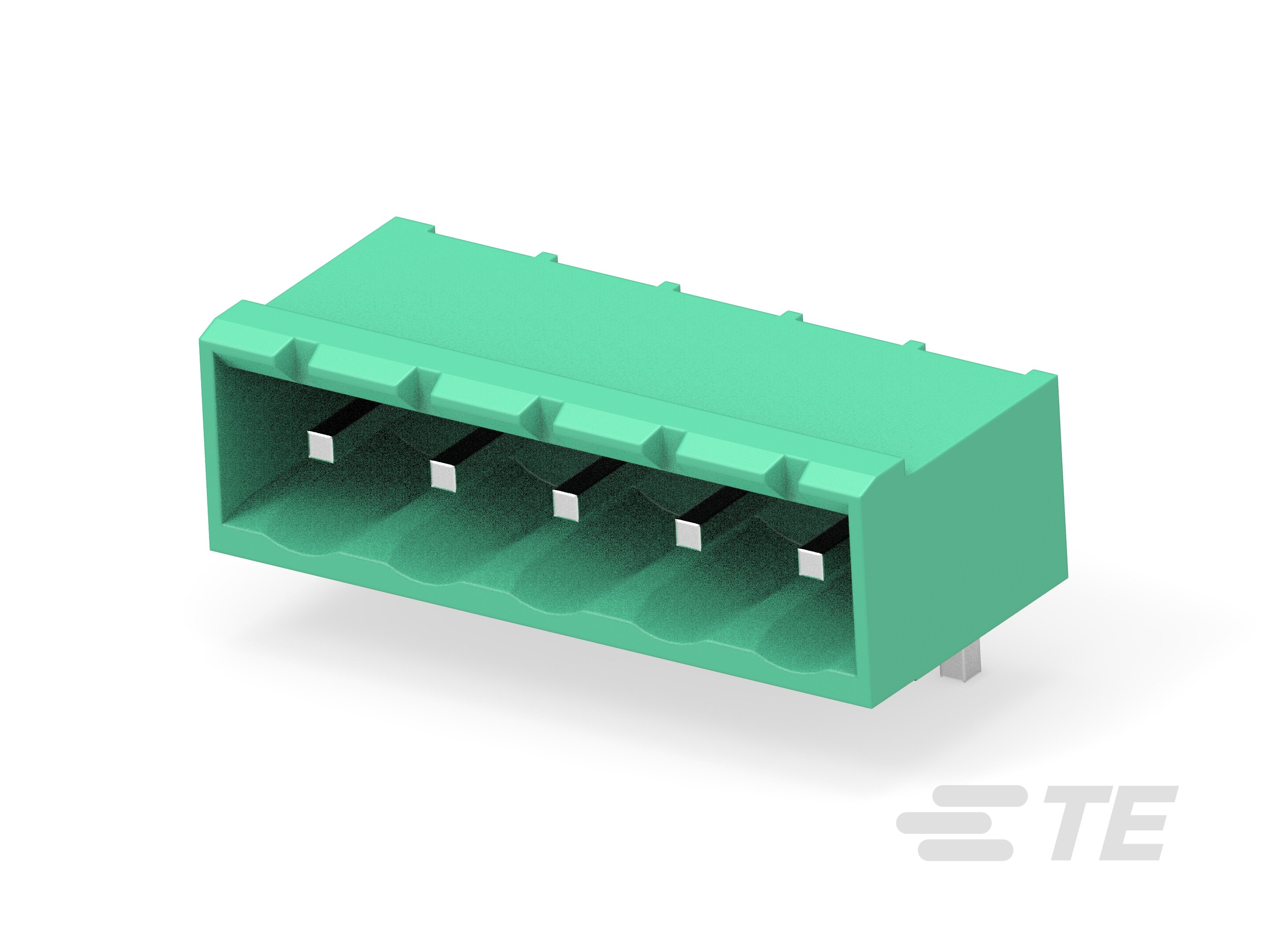 5POS 5.0MM CE R/A HDR,TRM BLK-796644-5