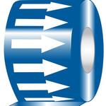 Panduit-PPMR4X54BLW Tapes Tapes Pipe Marker Tape Vinyl Blue/White Vinyl 16.46m