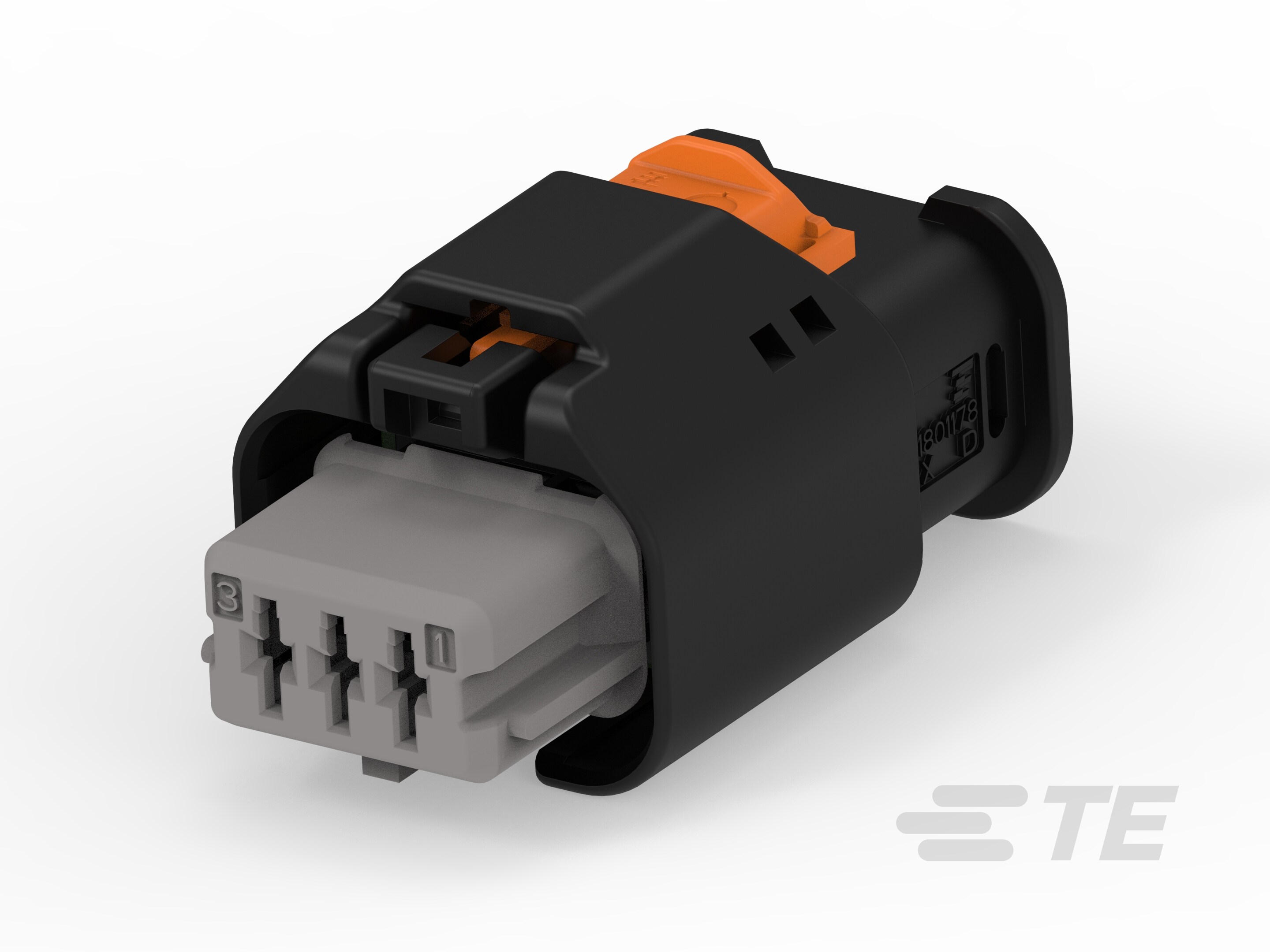 3W RECEPTACLE HP CONNECTOR GREY-1-1801178-3 3W RECEPTACLE HP CONNECTOR GREY-1-1801178-3