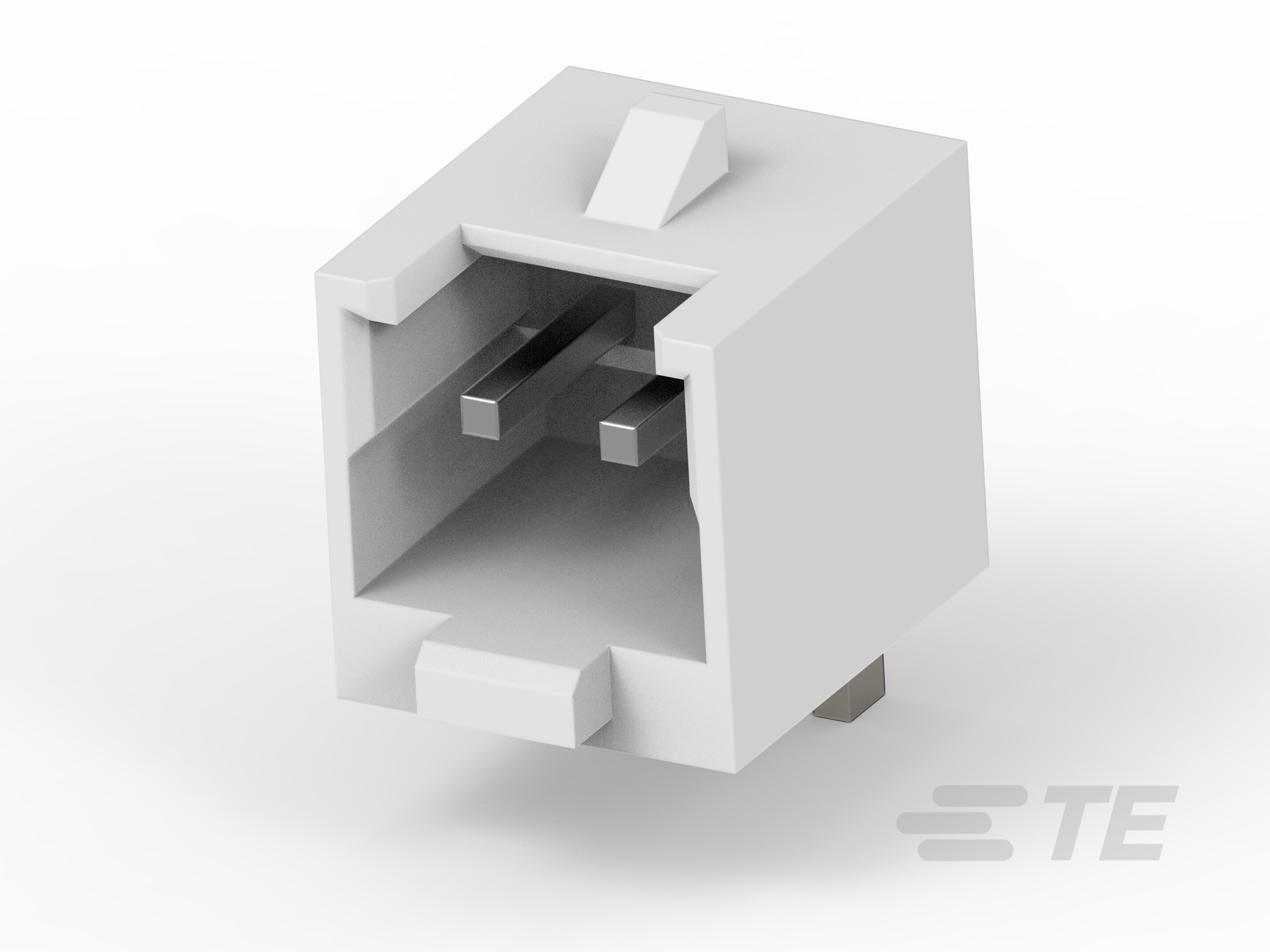 1.5P 2POS WTB VERT BRD W LATCH TIN NAT-2380320-2