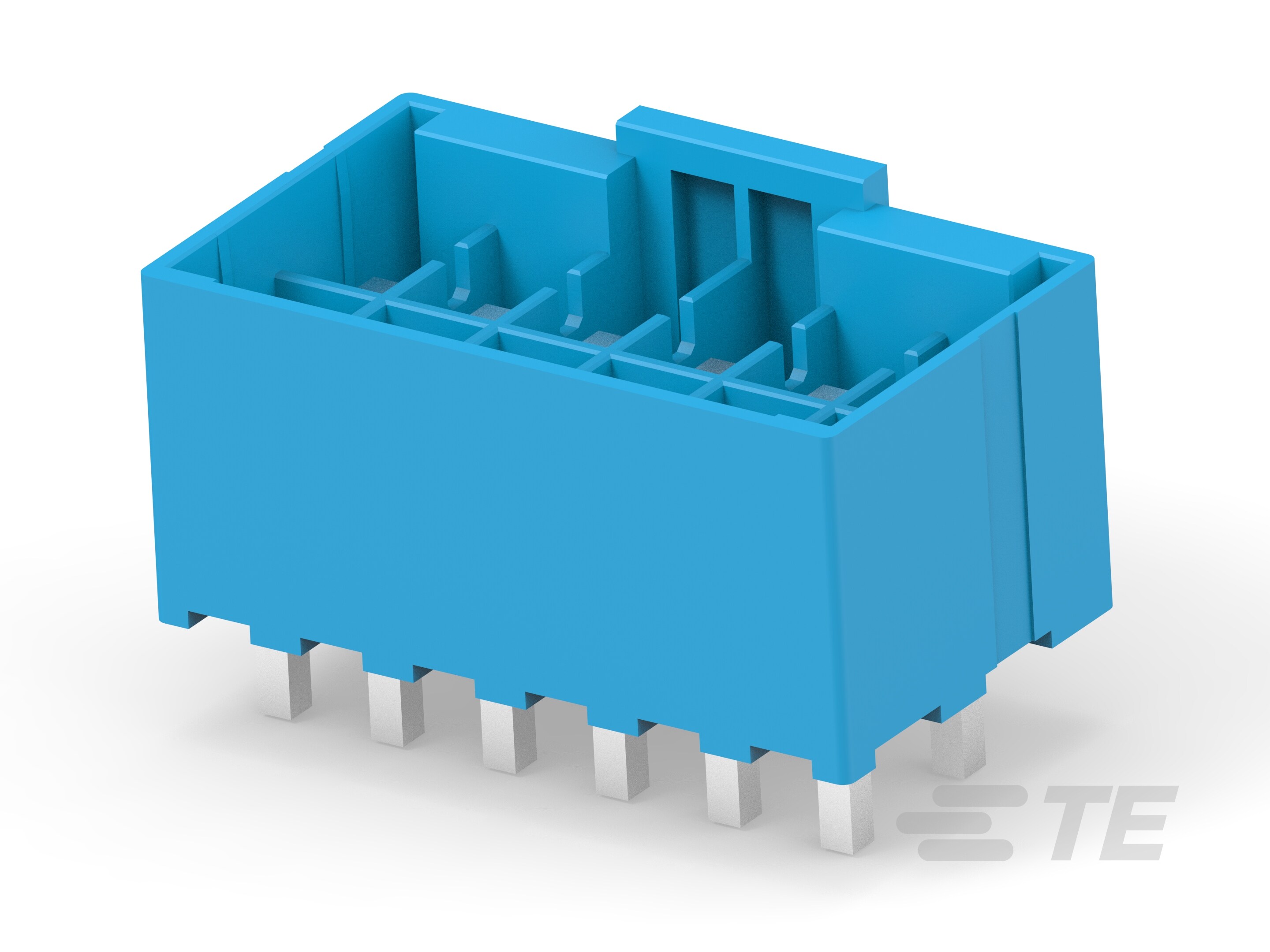Header 2X6P Blue HCI 4.0 Pitch-1-2423324-2 Header 2X6P Blue HCI 4.0 Pitch-1-2423324-2
