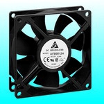 Delta Electronics-AFB0824SH-F00 Blowers and Fans DC Fan Axial Ball Bearing 24V 14V to 26V 46.62CFM 40dB 80 X 80 X 25.4mm