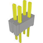 Samtec-HMTMS-102-25-T-D-115 Connector Headers and PCB Receptacles Conn Unshrouded Header HDR 4 POS 1.27mm Solder ST Top Entry Thru-Hole Bulk