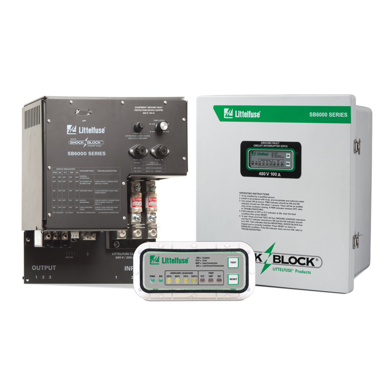 SB6100 Industrial Shock Block Group