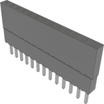 Samtec-ESQ-113-23-S-S Connector Headers and PCB Receptacles Conn Elevated Socket SKT 13 POS 2.54mm Solder ST Top Entry Thru-Hole Tube Samtec-ESQ-113-23-S-S Connector Headers and PCB Receptacles Conn Elevated Socket SKT 13 POS 2.54mm Solder ST Top Entry Thru-Hole Tube