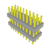 Samtec-TW-09-03-L-T-285-115 Connector Headers and PCB Receptacles Conn Board Stacker HDR 27 POS 2mm Solder ST Top Entry Thru-Hole Bulk Samtec-TW-09-03-L-T-285-115 Connector Headers and PCB Receptacles Conn Board Stacker HDR 27 POS 2mm Solder ST Top Entry Thru-Hole Bulk
