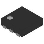 Analog Devices-HMC8411TCPZ-EP-PT RF Amplifiers RF Amp Single LNA 10GHz 6V 6-Pin LFCSP EP Cut Tape