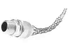 1300970242 - Deluxe Cord Grips Strain Relief, 1-1/2" NPT, Straight Male, Cable Diameter 42.67-45.97mm (1.680-1.810")