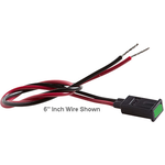 Bivar-PMR4GDW6.0 Panel Mount Indicators 2 X 4mm Rectangular LED Panel Mount Indicator