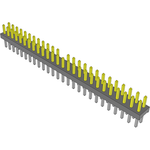 Samtec-TMM-126-01-L-D-026 Connector Headers and PCB Receptacles Conn Unshrouded Header HDR 52 POS 2mm Solder ST Top Entry Thru-Hole Bulk
