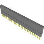 Samtec-ESW-127-23-G-S-LL Connector Headers and PCB Receptacles Conn Elevated Socket SKT 27 POS 2.54mm Solder ST Top Entry Thru-Hole Tube