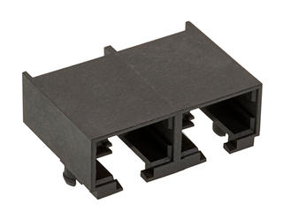 445600001 - Modular Jack, Right-Angle, Low Profile, 8/8, 2 Ports