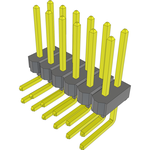 Samtec-TSW-106-25-G-D-RA Connector Headers and PCB Receptacles Conn Unshrouded Header HDR 12 POS 2.54mm Solder RA Side Entry Thru-Hole Bulk Samtec-TSW-106-25-G-D-RA Connector Headers and PCB Receptacles Conn Unshrouded Header HDR 12 POS 2.54mm Solder RA Side Entry Thru-Hole Bulk