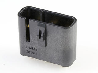 2018421030 - MultiCat High-Power Vertical Header, 3 Circuits, Key A, Black