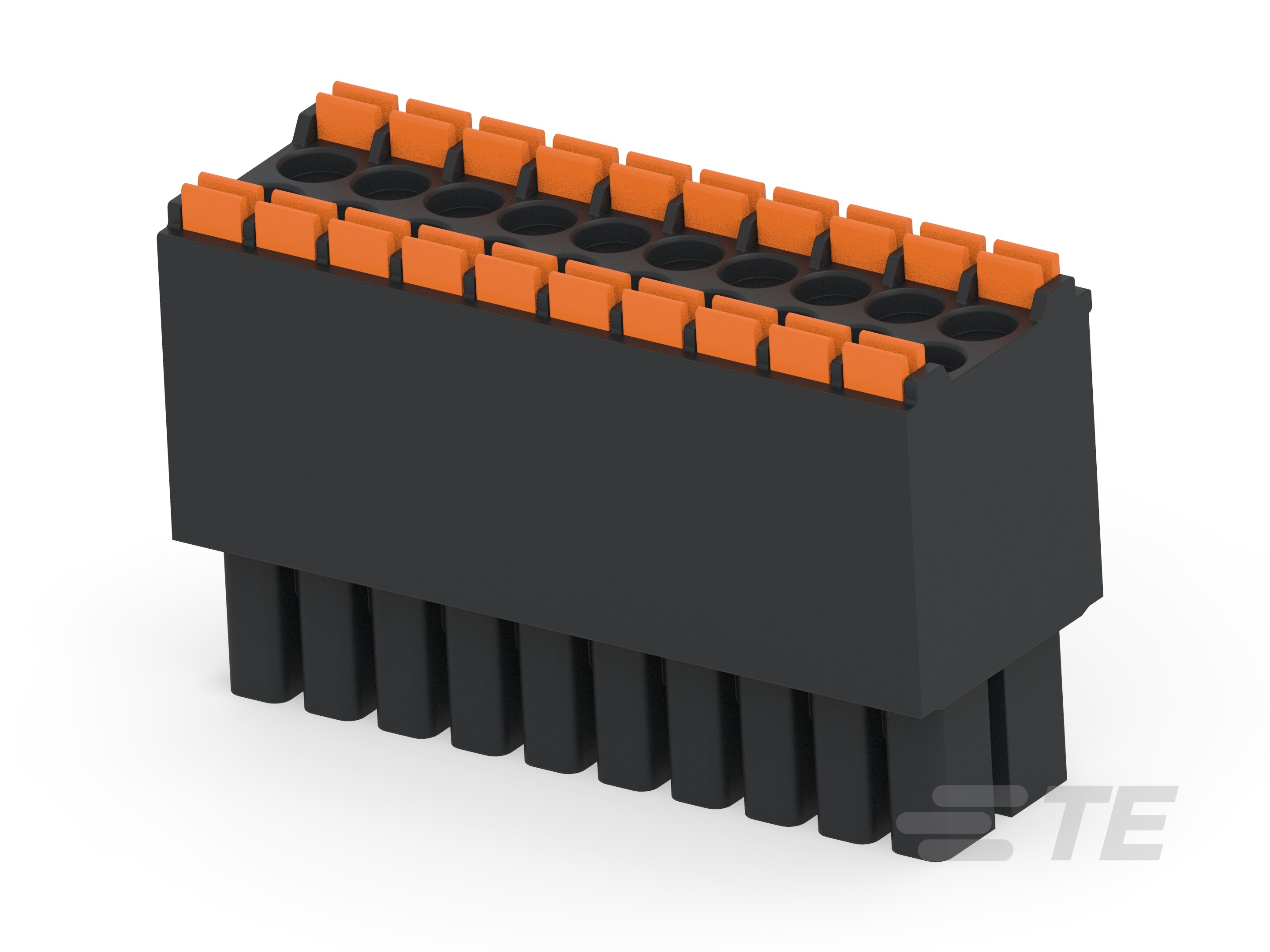2x10P Spring TB Plug 3.5, BK-1-2842487-0 2x10P Spring TB Plug 3.5, BK-1-2842487-0