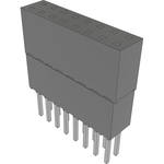 Samtec-ESQ-108-34-T-D Connector Headers and PCB Receptacles Conn Elevated Socket SKT 16 POS 2.54mm Solder ST Top Entry Thru-Hole Tube Samtec-ESQ-108-34-T-D Connector Headers and PCB Receptacles Conn Elevated Socket SKT 16 POS 2.54mm Solder ST Top Entry Thru-Hole Tube