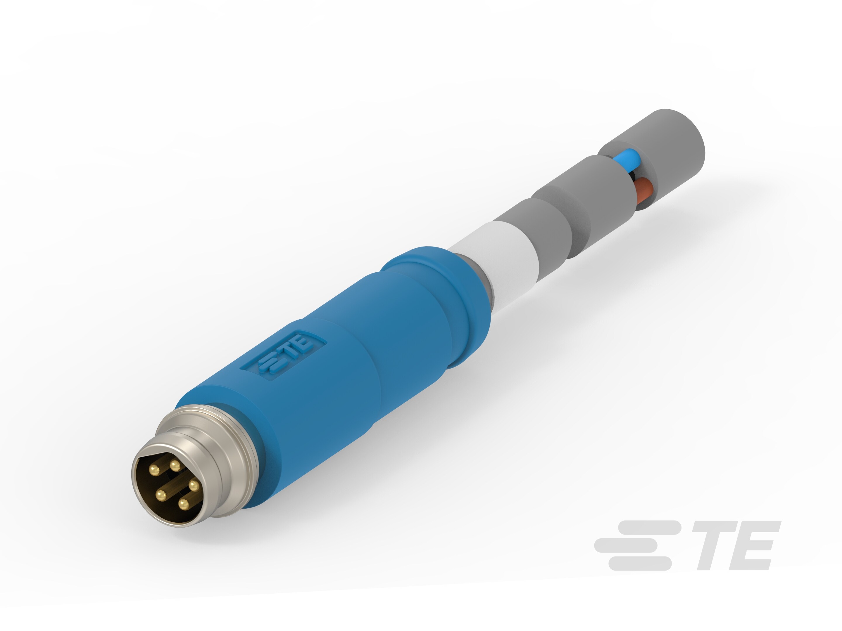 M8 MALE CORDSET,5PIN,ST,UN-SH,CP, 2M-T4051170405-020 M8 MALE CORDSET,5PIN,ST,UN-SH,CP, 2M-T4051170405-020