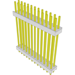Samtec-HW-12-14-G-D-1100-100 Connector Headers and PCB Receptacles Conn Board Stacker HDR 24 POS 2.54mm Solder ST Top Entry Thru-Hole Bulk