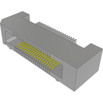 Samtec-ERF5-020-01-L-D-RA-TR Connector Headers and PCB Receptacles Conn High Speed Socket Strip SKT 40 POS 0.5mm Solder RA Side Entry SMD Edge Rate® T/R
