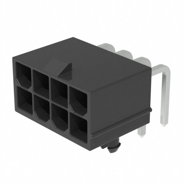 8 Position Mini-Fit Jr 5569 Black