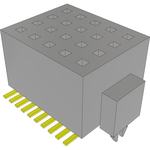 Samtec-FOLC-105-L2-S-Q-LC Connector Headers and PCB Receptacles Conn Socket Strip SKT 20 POS 0.64mm Solder ST SMD Tube