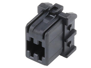 2202002061 - 2.00mm Pitch, Micro-Lock Plus Receptacle Crimp Housing, Dual Row, Positive Lock, 6 Circuits, Low-Halogen, Black