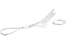 1300940348 - Standard Duty Support Grip, Offset Eye, Split Lace, Single Weave, Cable Diameter 76.20-88.65mm (3.000-3.490"), Approximate Break Strength 2286.11kg (5040 lbs)