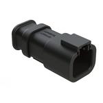 Amphenol-ATP04-4P-SR02BK Connector Discrete Wire Housing Conn Housing RCP 4 POS Crimp ST Cable Mount Black Box Amphenol-ATP04-4P-SR02BK Connector Discrete Wire Housing Conn Housing RCP 4 POS Crimp ST Cable Mount Black Box