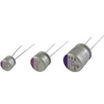 Panasonic Industry-25SEP10M+TSS Capacitor Aluminum Polymer Cap Aluminum Polymer 10uF 25VDC 20%( 8 X 7mm) Radial 3.5mm 0.06 Ohm 1.5A 3000h 105°C T/R