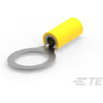 TE Connectivity-52077 Connector Terminals Ring Tongue Terminal 10-12AWG Copper Yellow 35.91mm Tin Loose