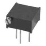 Bourns-PV36P253C01B00  Res Cermet Trimmer 25K Ohm 10% 0.5W(1/2W) 25(Elec)Turns 2.19mm (9.53 X 11.55 X 4.83mm) Pin Thru-Hole Tube