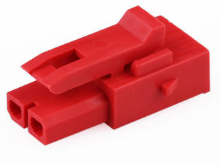 2157591025 - Micro-Fit+ Versa Color Receptacle Housing, Single Row, 5 Circuits, UL 94V-0, Glow-Wire Capable, Red