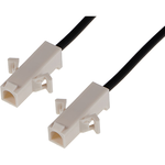 Molex-2162921013 Cable Assembly AC Power Cable Assembly AC Power 0.6m Wire to Board to Wire to Board 1 to 1 POS M-M Crimp-Crimp 14AWG