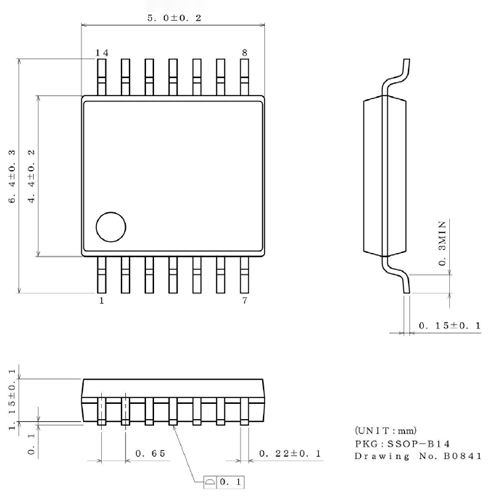 Product dimension image
