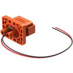 Amphenol-ATHP042P25ELB Connector Power Conn Power F 2 POS Crimp ST Cable Mount 2 Terminal 1 Port Amphenol-ATHP042P25ELB Connector Power Conn Power F 2 POS Crimp ST Cable Mount 2 Terminal 1 Port