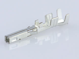 2029884241 - Mini-Fit TPA2/Sigma Female Crimp Terminal, Copper Alloy, Post-Plated Tin  (Sn), Double 22+22 or Single 20-18 AWG, 2.10-2.85mm Insulation Diameter, Reel