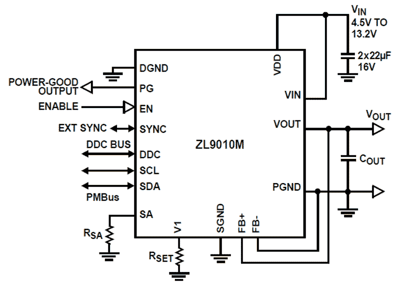 ZL9010M Functional Diagram ZL9010M Functional Diagram
