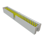 Samtec-TSS-125-01-S-D Connector Headers and PCB Receptacles Conn Shrouded Header (4 Sides) HDR 50 POS 2.54mm Solder ST Top Entry Thru-Hole Bulk