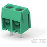 TE Connectivity-1776266-2 Connector Terminal Blocks Conn Eurostyle Block M 2 POS 5mm Solder ST Thru-Hole 10A/Contact