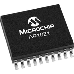 Microchip Technology-AR1021-I/SO Touch Screen Controllers Resistive Touch Screen 4-Wire/5-Wire/8-Wire Automotive AEC-Q100 20-Pin SOIC W Tube