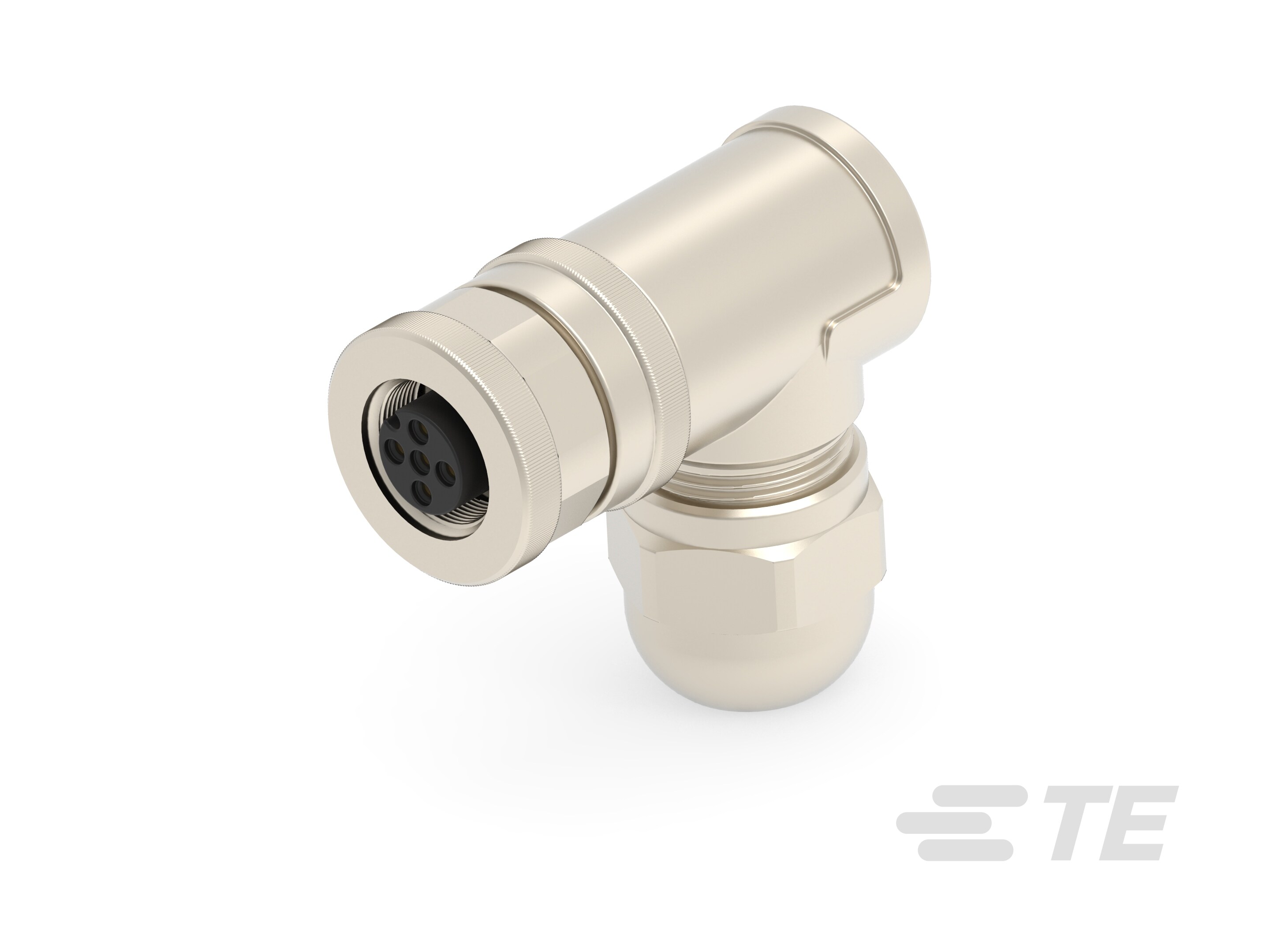 M12 F, 2P GOLD A_CODE RA SHIELDED PG9-T4112012021-000