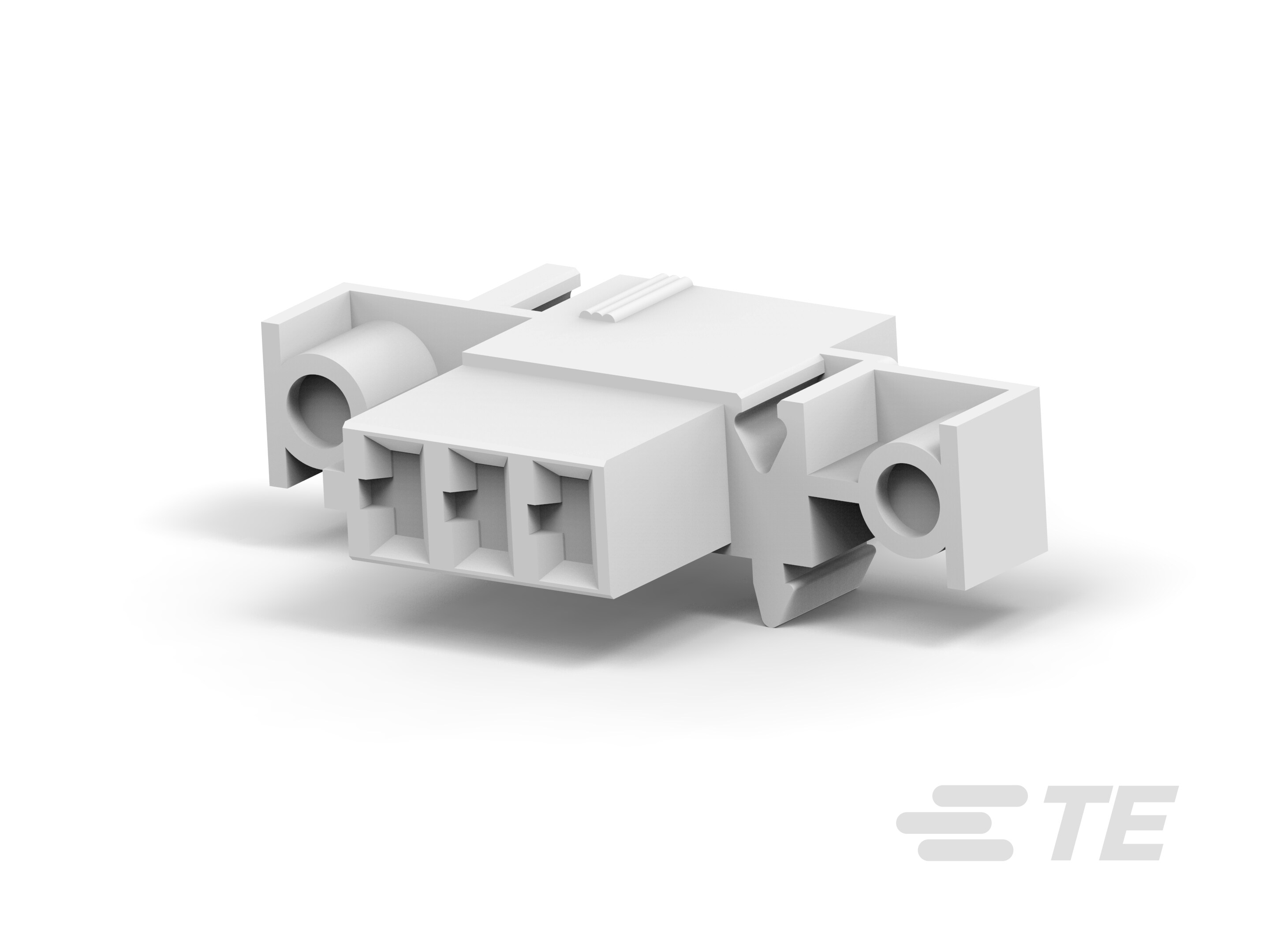 FF 187 REC HSG 3P NYLON NAT-1-480252-0