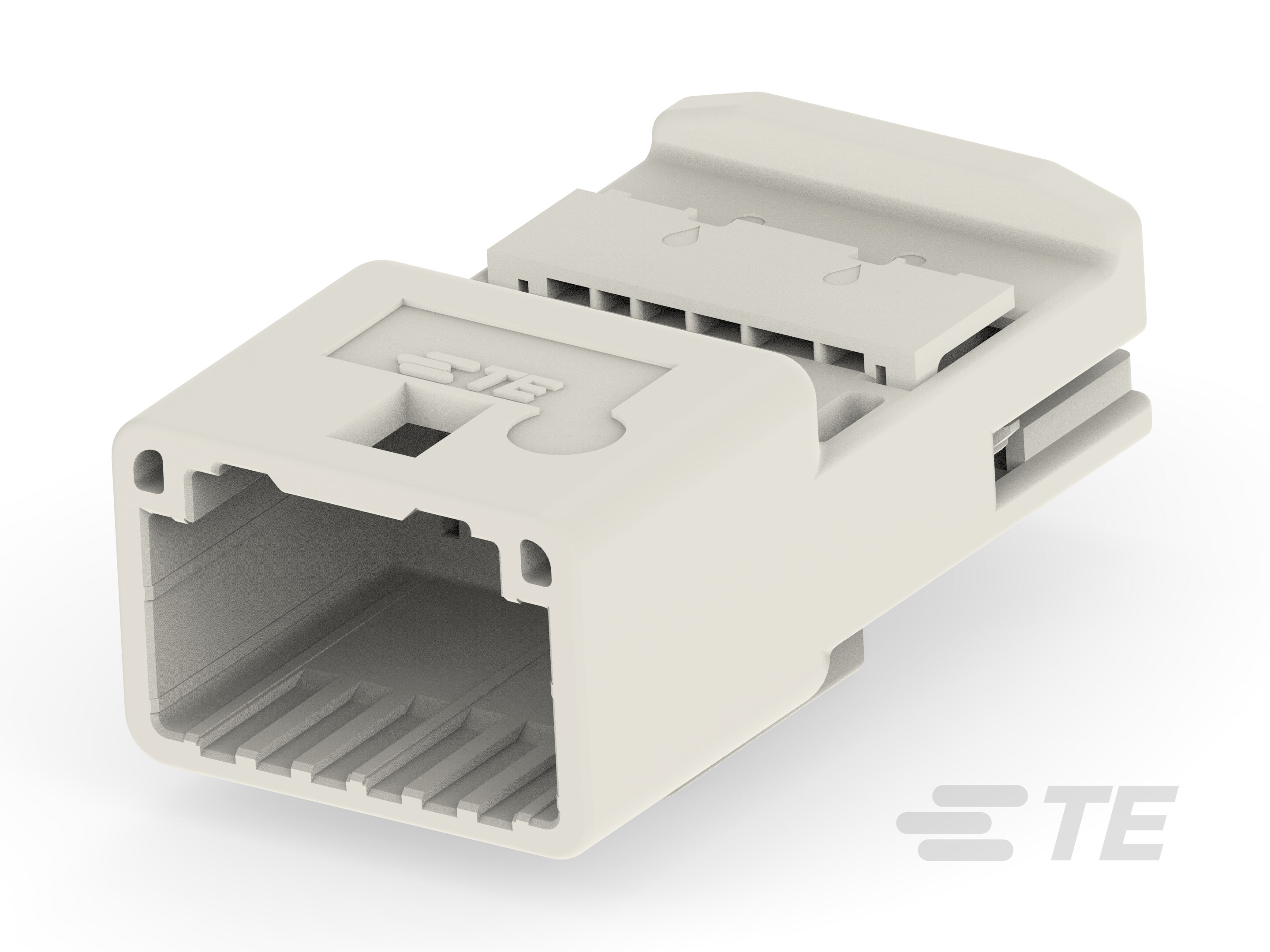 12W TAB HSG ASSY NATURAL-1379675-5