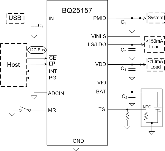 BQ25157 BQ25157