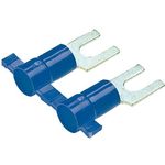 Panduit-PV14-10FNB-3K Connector Terminals Fork Terminal 14-16AWG Copper Blue 21.84mm Tin T/R